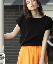 OPAQUE.CLIP | ドライタッチ ボートネックニット【接触冷感/イージーケア/抗ピリング/洗濯機洗い可】(ニット/セーター)