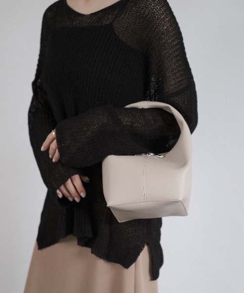 ルーズシアーニット / loose sheer knit かぎ編み オーバーサイズ