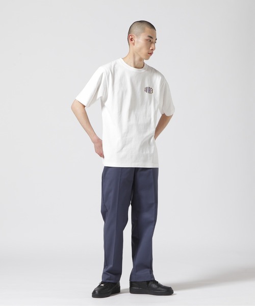 AVIREX（アヴィレックス）の「《WEB&DEPOT限定》SHORT SLEEVE T-SHIRT CIRCLE LOGO / ショートスリーブ Tシャツ サークルロゴ / AVIREX / アヴィレックス（Tシャツ/カットソー・メンズ・ホワイト/チャコール/ブラック・L/M/XL/2XL）」の8枚目の写真