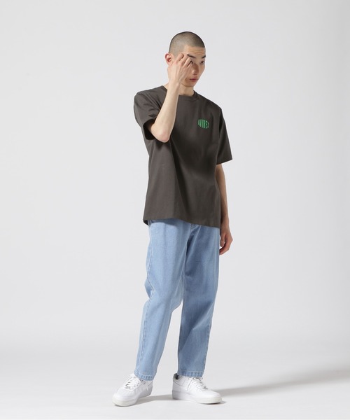 AVIREX（アヴィレックス）の「《WEB&DEPOT限定》SHORT SLEEVE T-SHIRT CIRCLE LOGO / ショートスリーブ Tシャツ サークルロゴ / AVIREX / アヴィレックス（Tシャツ/カットソー・メンズ・ホワイト/チャコール/ブラック・L/M/XL/2XL）」の15枚目の写真