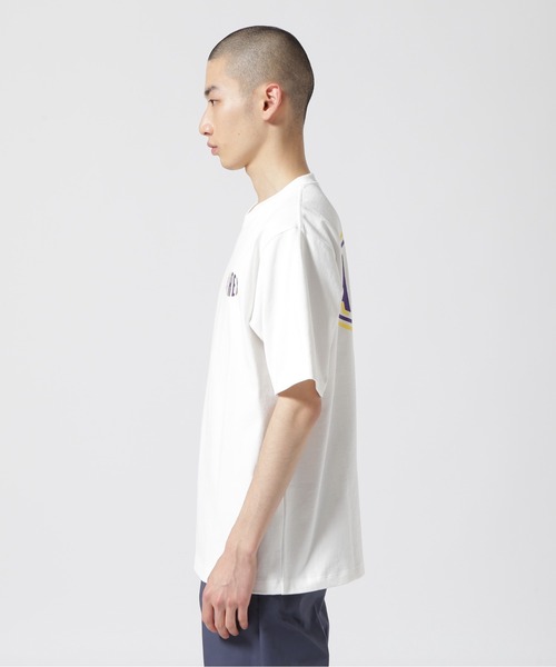 AVIREX（アヴィレックス）の「《WEB&DEPOT限定》SHORT SLEEVE T-SHIRT CIRCLE LOGO / ショートスリーブ Tシャツ サークルロゴ / AVIREX / アヴィレックス（Tシャツ/カットソー・メンズ・ホワイト/チャコール/ブラック・L/M/XL/2XL）」の12枚目の写真