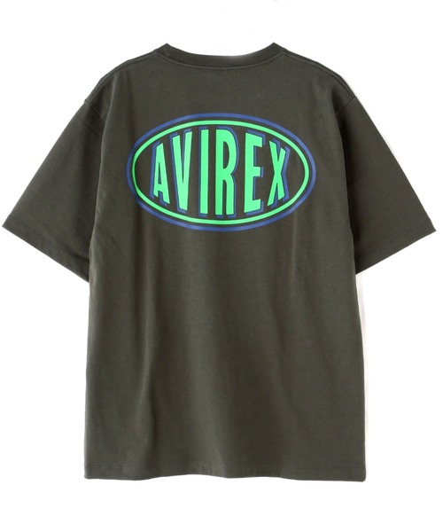 AVIREX（アヴィレックス）の「《WEB&DEPOT限定》SHORT SLEEVE T-SHIRT CIRCLE LOGO / ショートスリーブ Tシャツ サークルロゴ / AVIREX / アヴィレックス（Tシャツ/カットソー・メンズ・ホワイト/チャコール/ブラック・L/M/XL/2XL）」の21枚目の写真