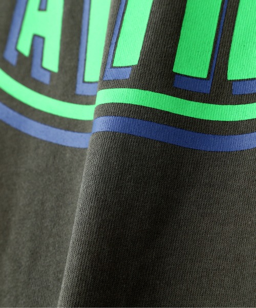 AVIREX（アヴィレックス）の「《WEB&DEPOT限定》SHORT SLEEVE T-SHIRT CIRCLE LOGO / ショートスリーブ Tシャツ サークルロゴ / AVIREX / アヴィレックス（Tシャツ/カットソー・メンズ・ホワイト/チャコール/ブラック・L/M/XL/2XL）」の7枚目の写真