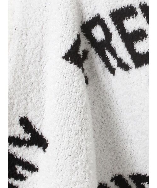 GYDA(ジェイダ)の「FRENEMYニットカーディガン(カーディガン/ボレロ・レディース・ブラック/オフホワイト・FREE)」の18枚目の写真