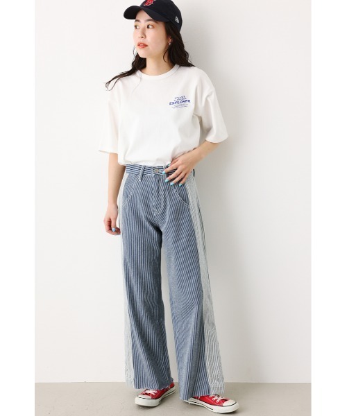 RODEO CROWNS WIDE BOWL（ロデオクラウンズワイドボウル）の「DENIM CUSTOM ワイドパンツ（デニムパンツ・レディース・ブルー系その他/ブルー・MEDIUM/X-SMALL/SMALL）」の12枚目の写真