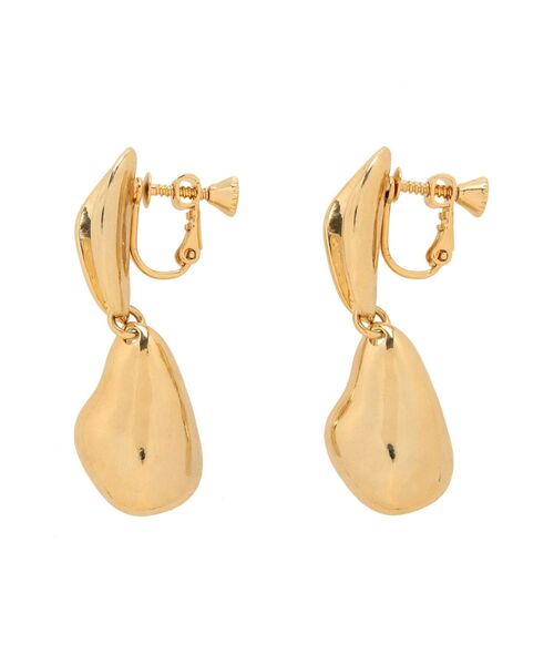 LAGUNAMOON(ラグナムーン)の「カーブパーツイヤリング(イヤリング・レディース・シルバー/ゴールド・FREE)」の2枚目の写真