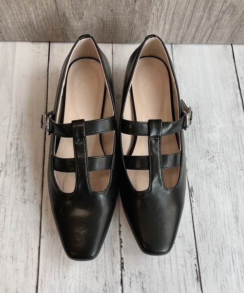 Noubel Voug Relax（ヌーベルヴォーグリラックス）の「ストラップパンプス（パンプス・レディース・アイボリー/ダークブラウン/ブラック・S/M/L/LL）」の6枚目の写真