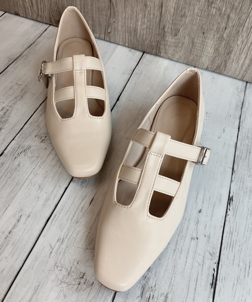 Noubel Voug Relax（ヌーベルヴォーグリラックス）の「ストラップパンプス（パンプス・レディース・アイボリー/ダークブラウン/ブラック・S/M/L/LL）」の13枚目の写真