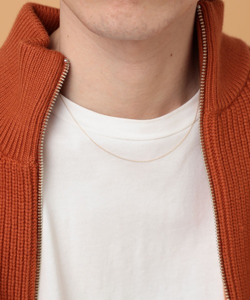 BEAMS LIGHTS（ビームスライツ）の「BEAMS LIGHTS / K10 ゴールド ネックレス（ネックレス・メンズ・ゴールド・ONE SIZE）」の14枚目の写真