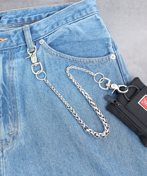 FUNALIVE（ファンアライブ）の「ブラスウォレットチェーン アクセサリー アメカジ 真鍮アクセサリー（ウォレットチェーン・メンズ・ゴールド系4/ゴールド系1/ゴールド系/ゴールド系3/ゴールド系2/ゴールド系5/ゴールド系6/ゴールド系7/ゴールド系8/ゴールド系9/ゴールド系その他2/ゴールド系その他3/ゴールド系その他4/ゴールド系その他/シルバー/シルバー系2/シルバー系3/アンティークシルバー/シルバー系/シルバー系1・F/FREE）」の6枚目の写真