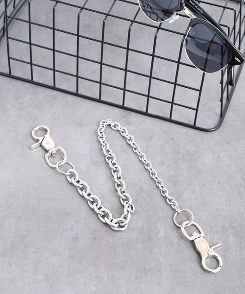 FUNALIVE（ファンアライブ）の「ブラスウォレットチェーン アクセサリー アメカジ 真鍮アクセサリー（ウォレットチェーン・メンズ・ゴールド系4/ゴールド系1/ゴールド系/ゴールド系3/ゴールド系2/ゴールド系5/ゴールド系6/ゴールド系7/ゴールド系8/ゴールド系9/ゴールド系その他2/ゴールド系その他3/ゴールド系その他4/ゴールド系その他/シルバー/シルバー系2/シルバー系3/アンティークシルバー/シルバー系/シルバー系1・F/FREE）」の2枚目の写真