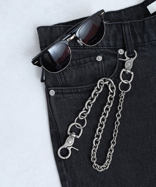 FUNALIVE（ファンアライブ）の「ブラスウォレットチェーン アクセサリー アメカジ 真鍮アクセサリー（ウォレットチェーン・メンズ・ゴールド系4/ゴールド系1/ゴールド系/ゴールド系3/ゴールド系2/ゴールド系5/ゴールド系6/ゴールド系7/ゴールド系8/ゴールド系9/ゴールド系その他2/ゴールド系その他3/ゴールド系その他4/ゴールド系その他/シルバー/シルバー系2/シルバー系3/アンティークシルバー/シルバー系/シルバー系1・F/FREE）」の3枚目の写真