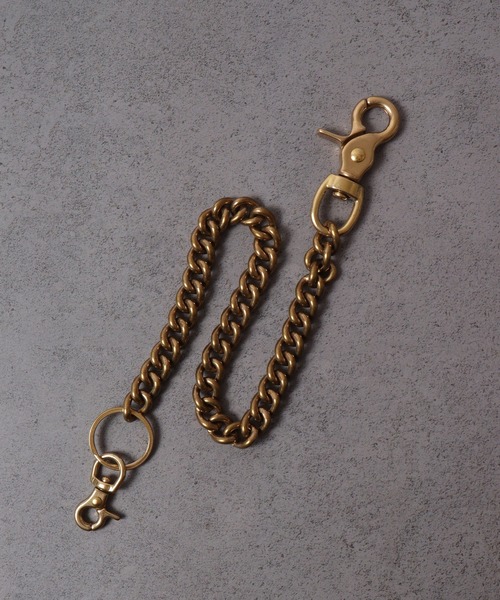 ブラスウォレットチェーン アクセサリー アメカジ 真鍮