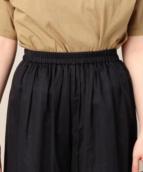 BEAUTY&YOUTH UNITED ARROWS（ビューティーアンドユースユナイテッドアローズ）の「BY コットンギャザーワイドパンツ◆（その他パンツ・レディース・オリーブ/ネイビー・フリー）」の11枚目の写真