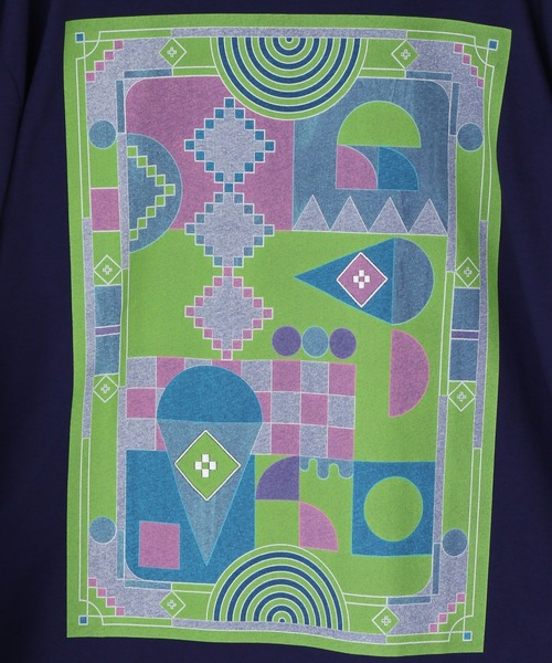 LOWRYS FARM（ローリーズファーム）の「ＢＩＧチュニックＴシャツ／ＩＣＥ  966379（Tシャツ/カットソー・レディース・ホワイト/グレー/ネイビー・FREE）」の12枚目の写真