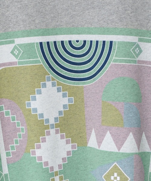 LOWRYS FARM（ローリーズファーム）の「ＢＩＧチュニックＴシャツ／ＩＣＥ  966379（Tシャツ/カットソー・レディース・ホワイト/グレー/ネイビー・FREE）」の20枚目の写真