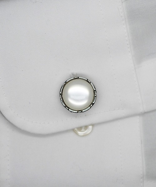 Fun & Daily（ファンアンドデイリー）の「F&D : ミックスストーンカフリンクス（カフリンクス・メンズ・ベージュ/ホワイト/ホワイト系その他/ブラック・FREE）」の3枚目の写真