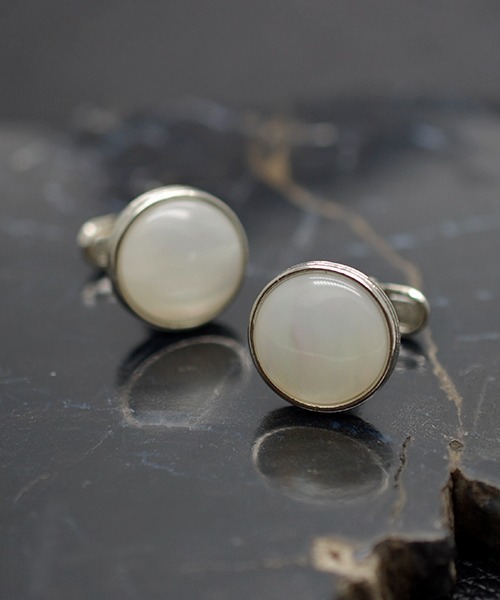 Fun & Daily（ファンアンドデイリー）の「F&D : ミックスストーンカフリンクス（カフリンクス・メンズ・ベージュ/ホワイト/ホワイト系その他/ブラック・FREE）」の11枚目の写真