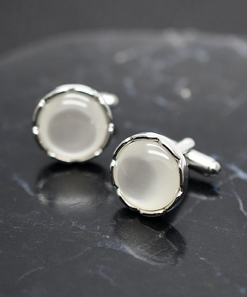 Fun & Daily（ファンアンドデイリー）の「F&D : ミックスストーンカフリンクス（カフリンクス・メンズ・ベージュ/ホワイト/ホワイト系その他/ブラック・FREE）」の17枚目の写真