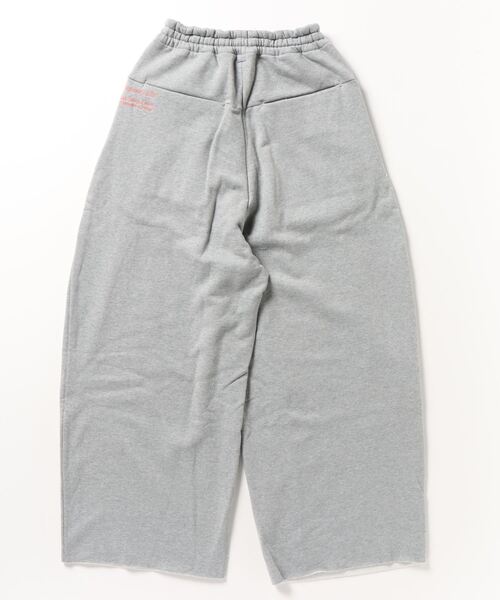 SHINYAKOZUKA(シンヤコヅカ)の「SHINYA KOZUKA /シンヤ コヅカ/ORDINARY HOME BAGGY(スウェットパンツ・メンズ・グレー/ブラック・XS)」の12枚目の写真