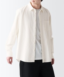 無印良品 | 両面起毛フランネル長袖シャツ(シャツ/ブラウス)