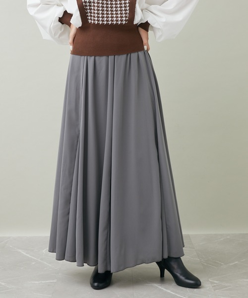 ROSIEE（ロージー）の「ROSIEE ボリュームフレアスカート（スカート・レディース・グレー/ブラック・FREE）」の8枚目の写真