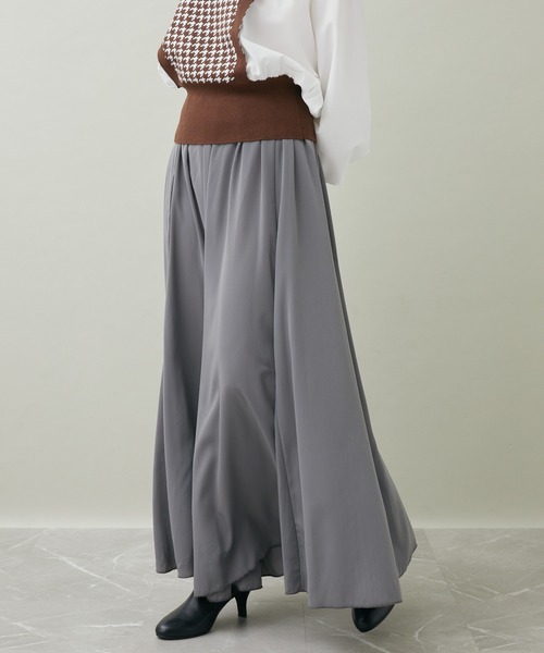 ROSIEE（ロージー）の「ROSIEE ボリュームフレアスカート（スカート・レディース・グレー/ブラック・FREE）」の9枚目の写真