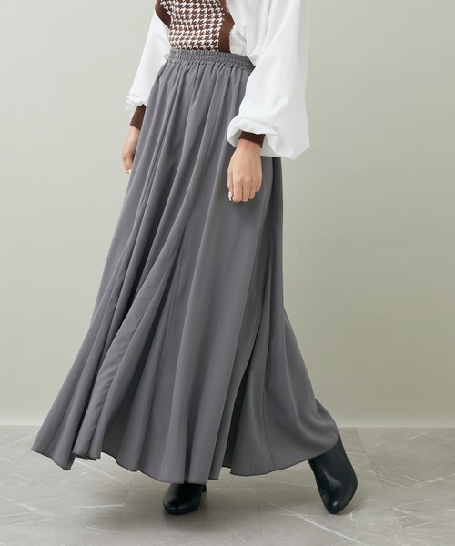 ROSIEE（ロージー）の「ROSIEE ボリュームフレアスカート（スカート・レディース・グレー/ブラック・FREE）」の12枚目の写真