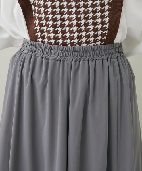 ROSIEE（ロージー）の「ROSIEE ボリュームフレアスカート（スカート・レディース・グレー/ブラック・FREE）」の15枚目の写真