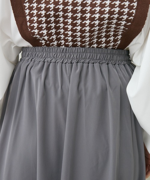 ROSIEE（ロージー）の「ROSIEE ボリュームフレアスカート（スカート・レディース・グレー/ブラック・FREE）」の17枚目の写真