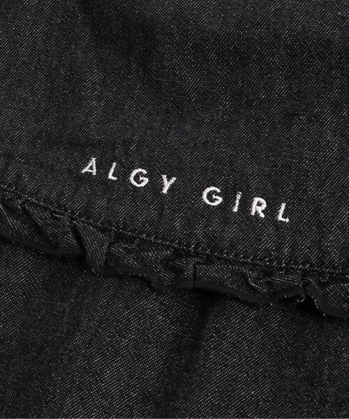 algy（アルジー）の「フリル衿デニムシャツ（シャツ/ブラウス・キッズ・ブラック/ブルー・SMALL/X-SMALL/MEDIUM/XX-SMALL/XXX-SMALL）」の13枚目の写真