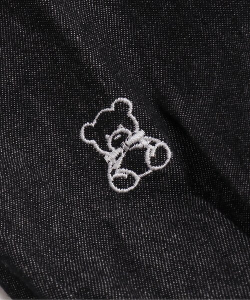 algy（アルジー）の「フリル衿デニムシャツ（シャツ/ブラウス・キッズ・ブラック/ブルー・SMALL/X-SMALL/MEDIUM/XX-SMALL/XXX-SMALL）」の14枚目の写真