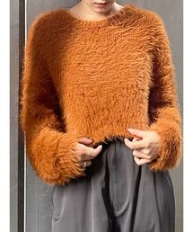 MURUA | シャギークロップドニット(ニット/セーター)