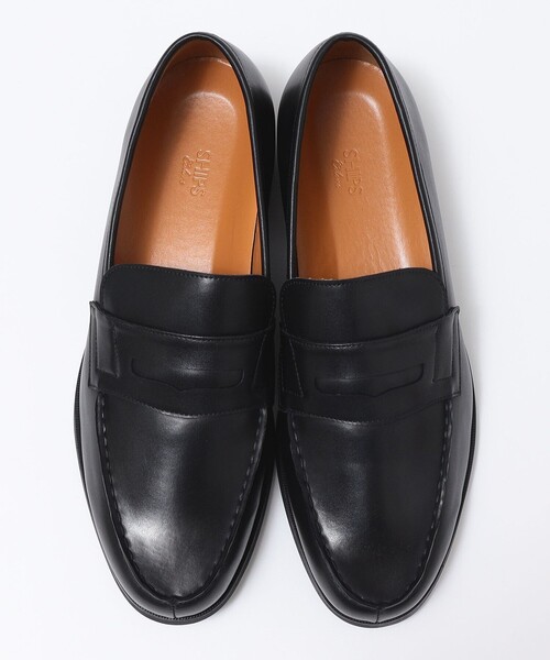 SHIPS Colors（シップス カラーズ）の「SHIPS Colors:リサイクルレザー ローファー（ローファー・メンズ・ブラック・10/9/8/7）」の5枚目の写真