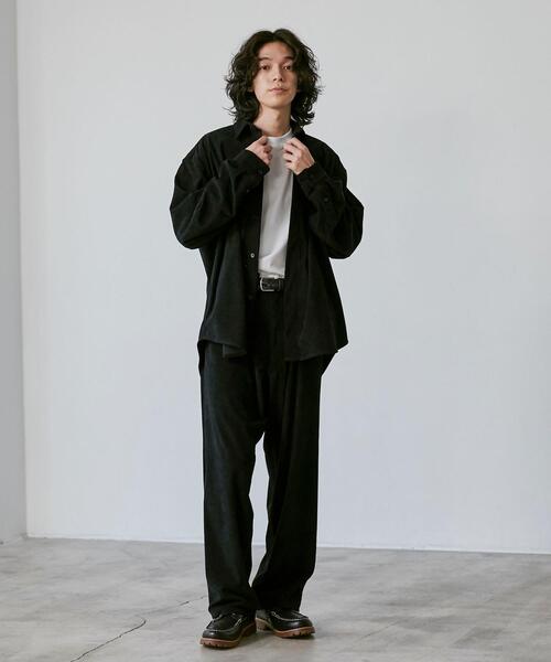 coen(コーエン)の「ルーズシルエットコーデュロイバギーパンツ(その他パンツ・メンズ・ブラック/ベージュ・S/M/L/XL)」の7枚目の写真
