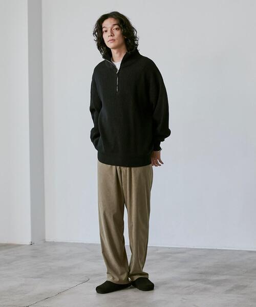 coen(コーエン)の「ルーズシルエットコーデュロイバギーパンツ(その他パンツ・メンズ・ブラック/ベージュ・S/M/L/XL)」の9枚目の写真