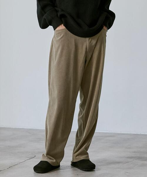 coen(コーエン)の「ルーズシルエットコーデュロイバギーパンツ(その他パンツ・メンズ・ブラック/ベージュ・S/M/L/XL)」の15枚目の写真
