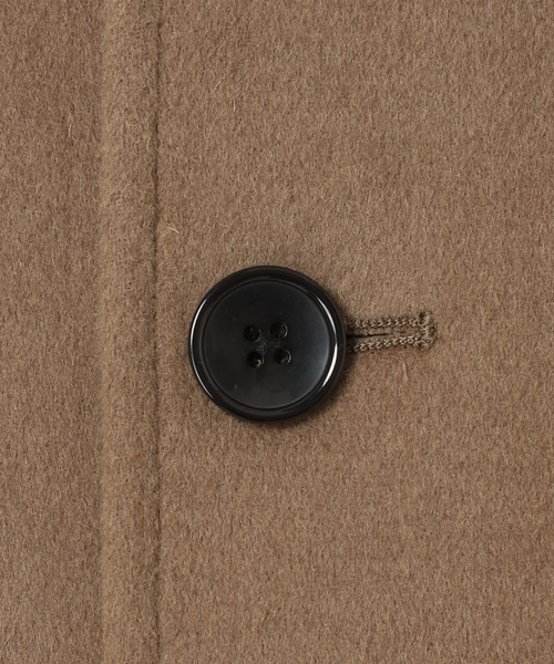 417 EDIFICE(フォーワンセブンエディフィス)の「Wool mix / ウールミックス マックコート(ステンカラーコート・メンズ・ネイビー/ベージュ/グレー・SMALL/MEDIUM/LARGE)」の21枚目の写真