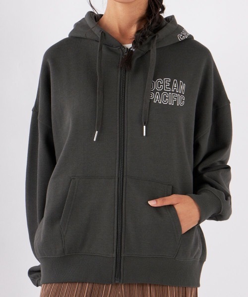 セール】【OP:オーピー】レディースプリントフルジップパーカー