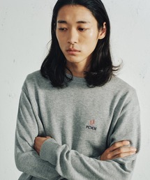 FCMM | 【日本限定アイテム】LEAF LOGO KNIT SWEATER/リーフロゴニットセーター(ニット/セーター)