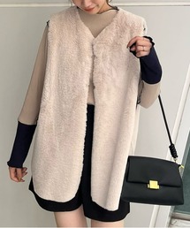 Thevon | リバーシブルファーベスト(ベスト)