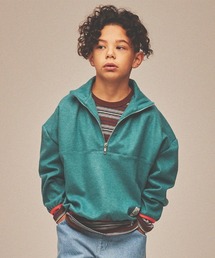 Smoothy | SMOOTHY Harf Zip parka / スムージー ハーフジップカットソー(Tシャツ/カットソー)