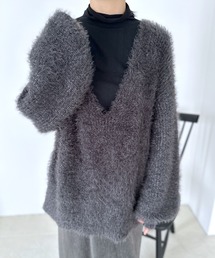 LEPSIM | 5ゲージアソートフェザーVプルオーバー　987492(ニット/セーター)