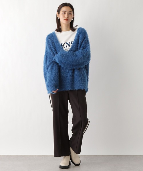 LEPSIM（レプシィム）の「5ゲージアソートフェザーVプルオーバー