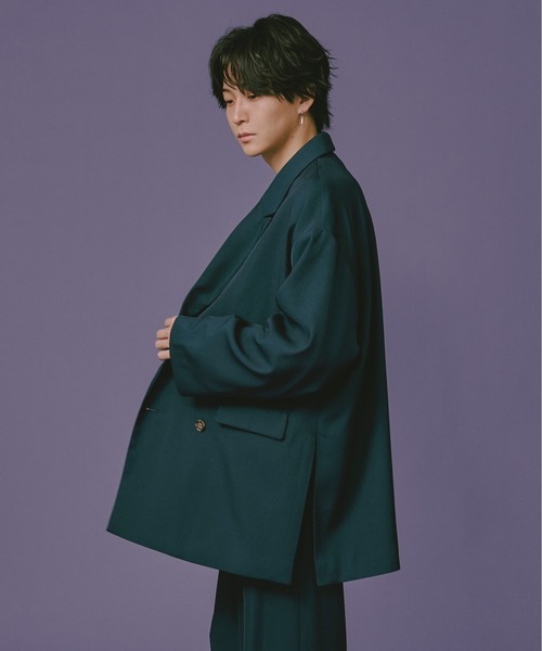 Ellno Loset(エルノロゼット)の「テーラードジャケット(テーラードジャケット・メンズ・ブルーグリーン・LARGE)」の13枚目の写真