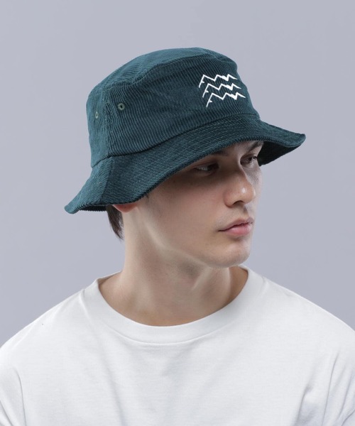 MANASTASH（マナスタッシュ）の「MANASTASH/マナスタッシュ/THREE MOUMTAIN HAT/スリーマウンテンハット（ハット・メンズ・モスグリーン/オレンジ/ブラック・F）」の3枚目の写真