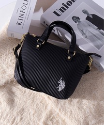 U.S. POLO ASSN.(ユーエスポロアッスン)の「【U.S. POLO ASSN.】プリーツ ミニトート ショルダーバッグ(ショルダーバッグ)」