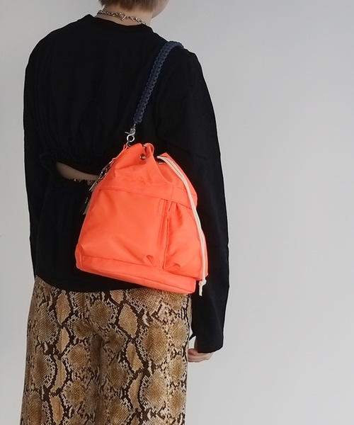 TOLW@yr I:HK様　　2点おまとめ　専用 EM:cheek kinchaku code 2 way tote 巾着コード2WAYトート