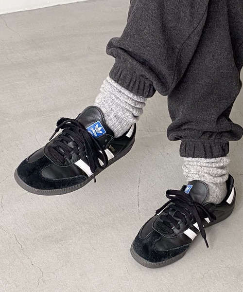 CANAL JEAN（キャナルジーン）の「El mar　ネップリブソックス（ソックス/靴下・レディース・グレー/チャコールグレー/アイボリー・ONE SIZE）」の6枚目の写真