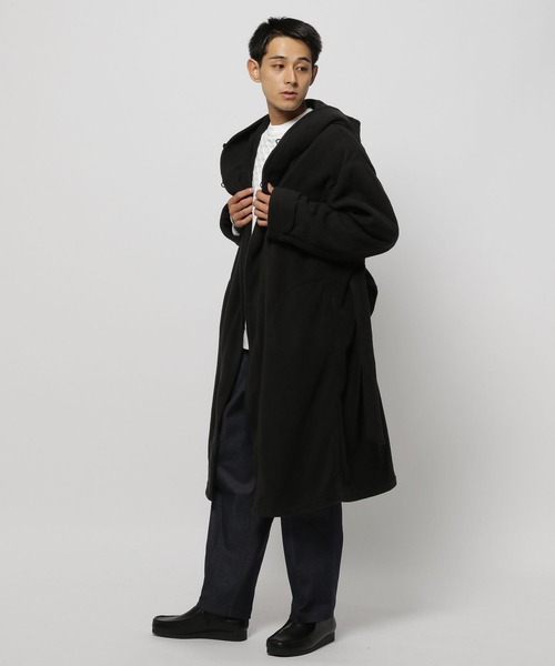 セール】[NUMERALS]フリースフードコート（その他アウター）｜NUMERALS